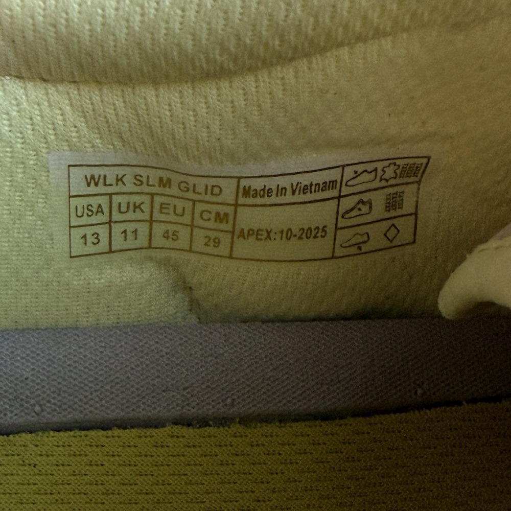 Vionic Mens Walk Slim Glide Sneaker - Size 13 Light Beige NEW w/out Box - Picture 6 of 12